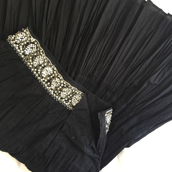 BCBG Embellished Maxi Skirt - Picture 2 of 6